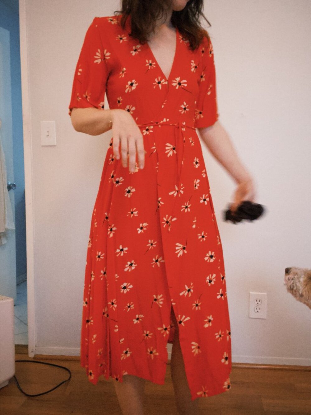 Riviera Floral Wrap Dress